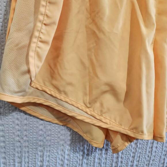 Nike Tempo Plus Size Brief Lined Athletic Running Shorts in Yellow Size XXL - Picture 7 of 12